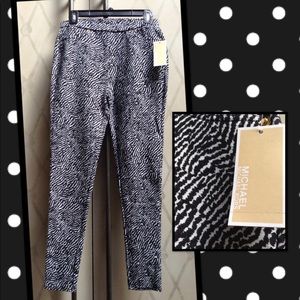 Michael Kors Zebra Skinny Jeans